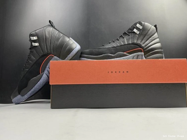 1st Kicks Shoes Jordan 12 DC1062-006 Utility Air Black 0727